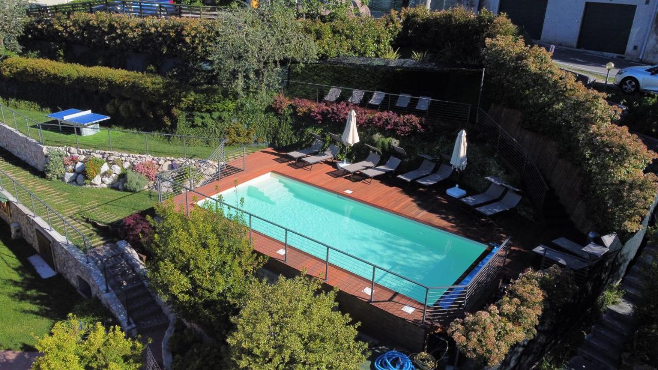 Appartamenti Tasel With Heated Pool Мальчезине Экстерьер фото
