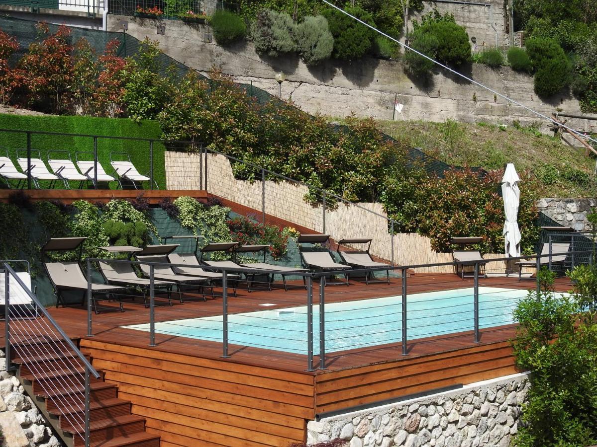 Appartamenti Tasel With Heated Pool Мальчезине Экстерьер фото